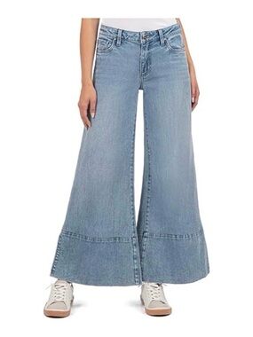 Kut from the Kloth Goldie Wide Leg Jeans - 12